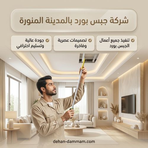 شركة جبس بورد بالمدينة المنورة